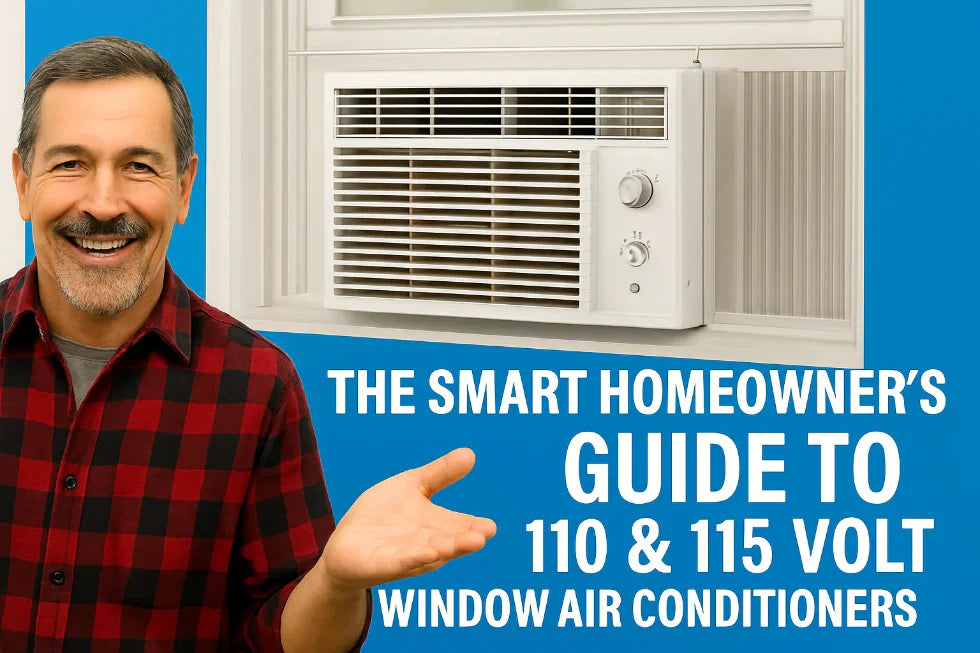The Smart Homeowner’s Guide to 110 & 115 Volt Window Air Conditioners