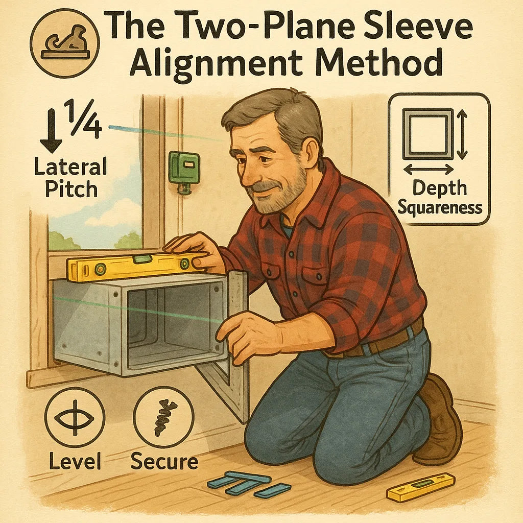 The Two-Plane Sleeve Alignment Method Mike’s Trick to Stop Tilt Errors Before They Happen