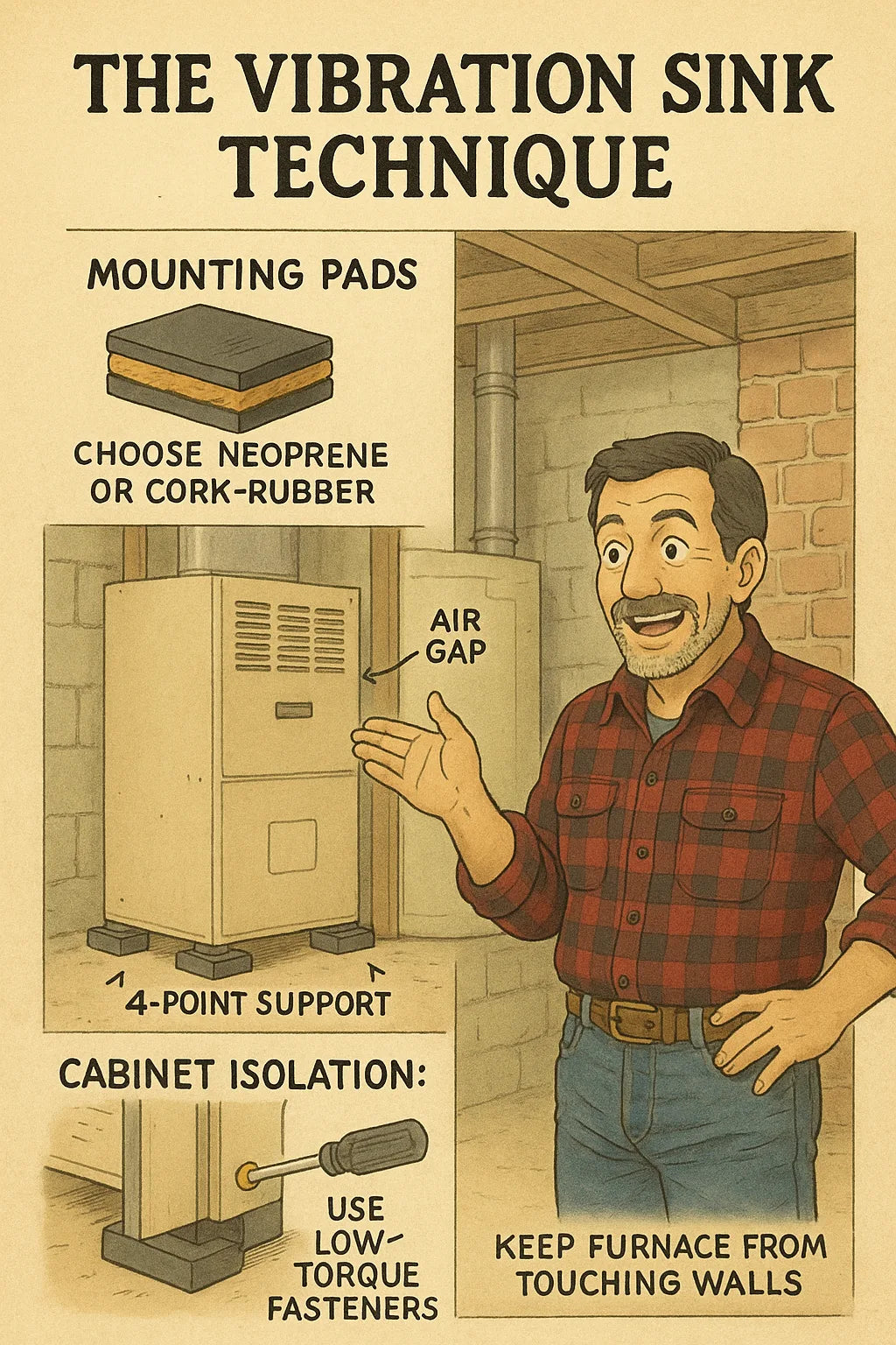 The Vibration Sink Technique Mike’s Mounting Pads, Wall-Break Strategies & Cabinet Isolation Tricks