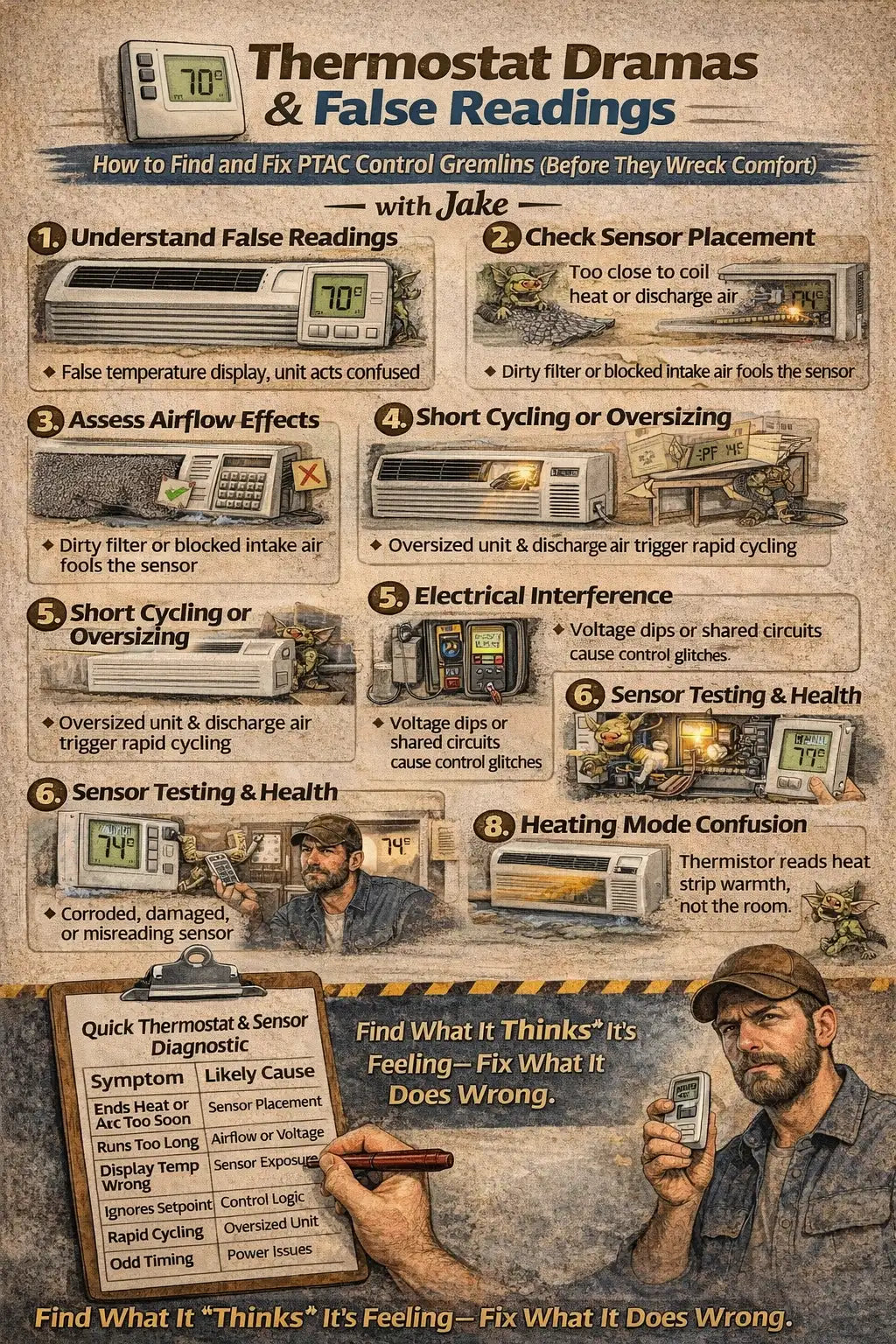 Thermostat Dramas & False Readings — How to Find and Fix Control Gremlins