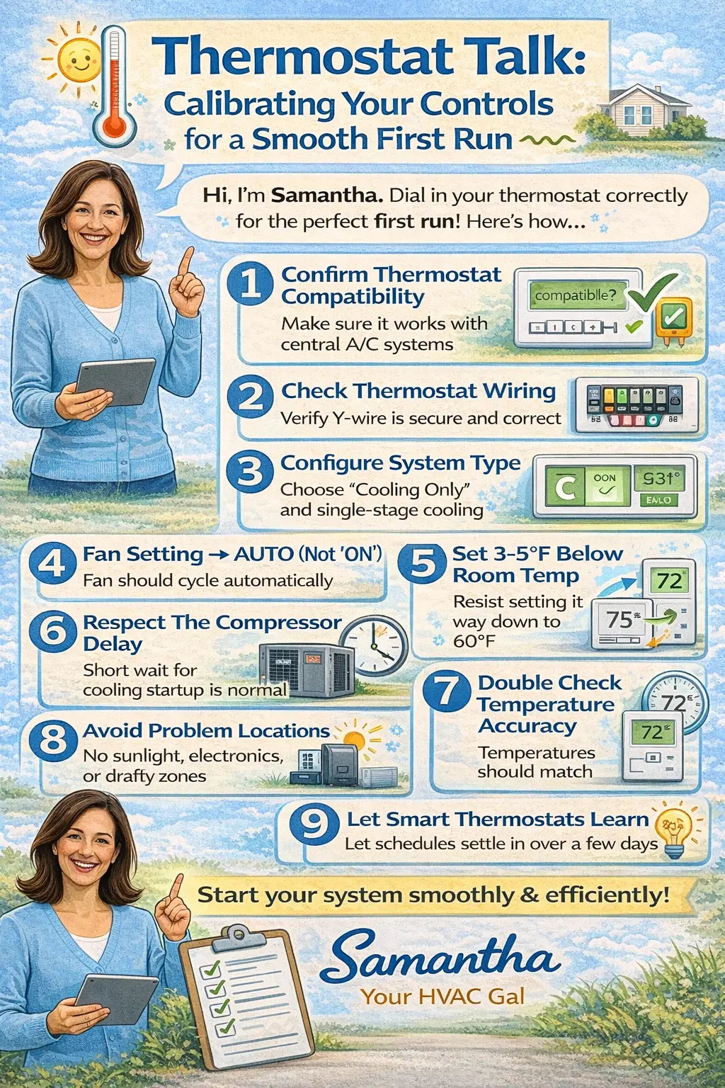 Thermostat Talk Calibrating Your Controls for a Smooth First Run