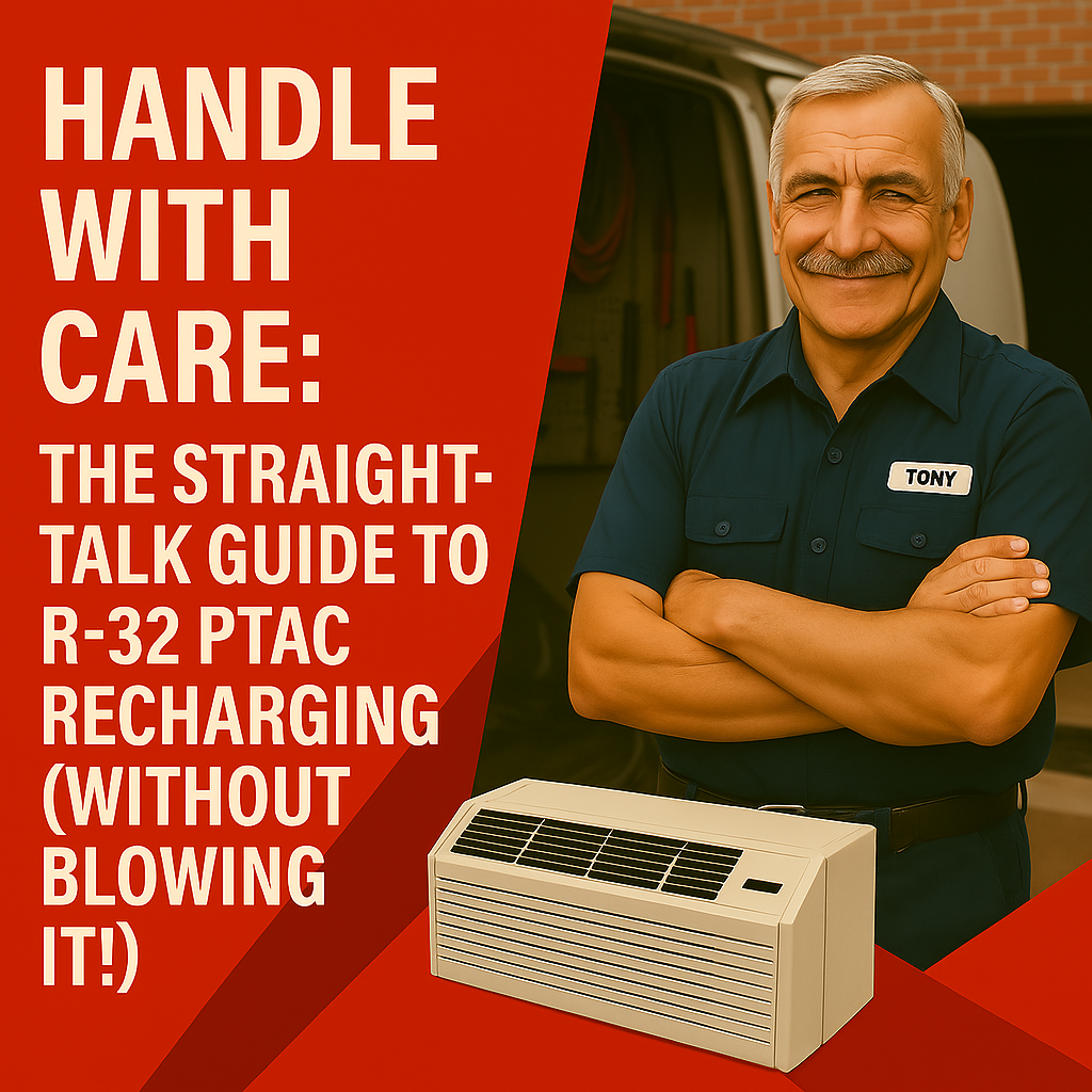 Handle With Care: The Straight-Talk Guide to R-32 PTAC Recharging (Without Blowing It!)