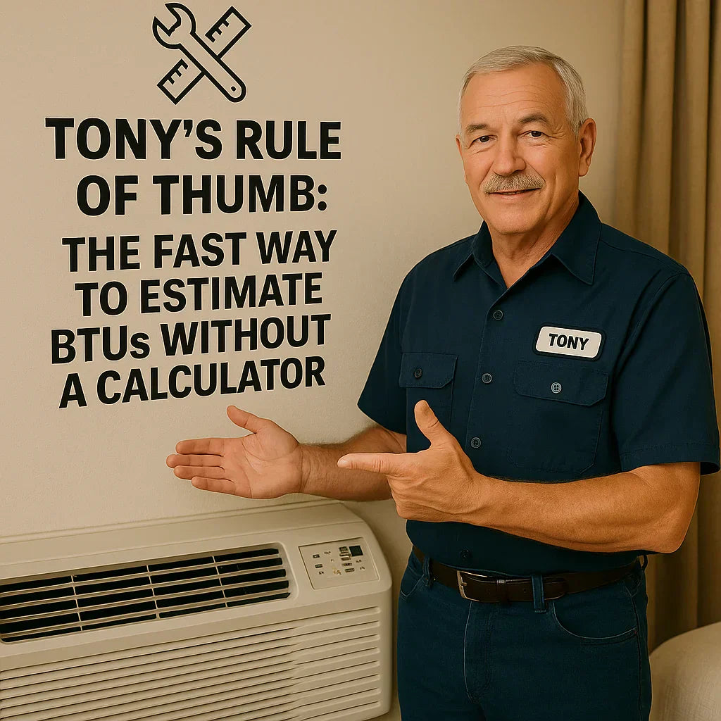 Tony’s Rule of Thumb: The Fast Way to Estimate BTUs Without a Calculator