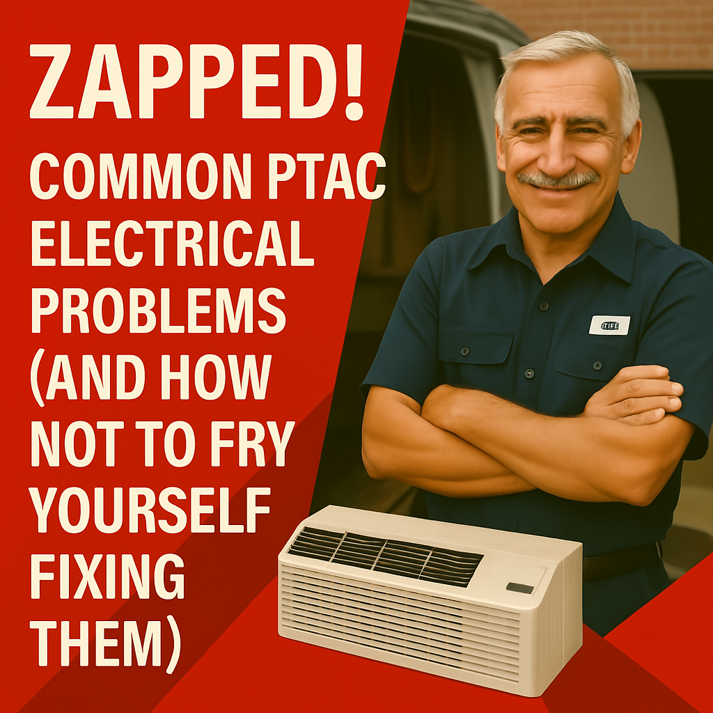 Zapped! Common PTAC Electrical Problems (And How Not to Fry Yourself Fixing Them)