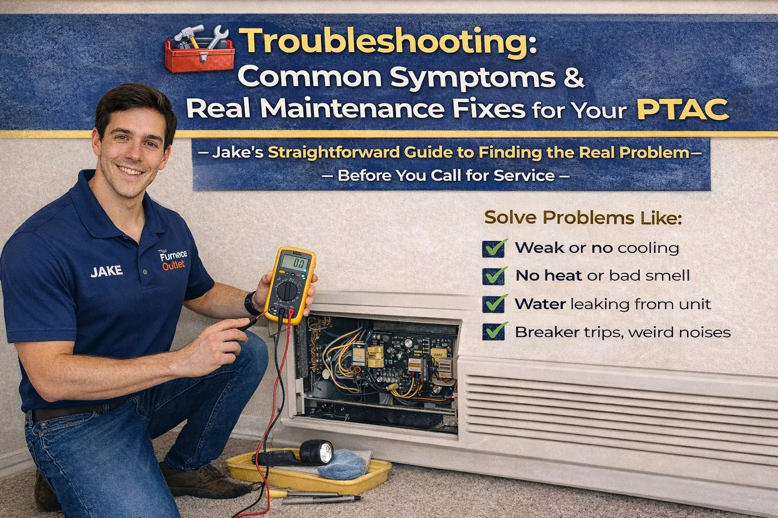 Troubleshooting: Common Symptoms & Real Maintenance Fixes for your PTAC