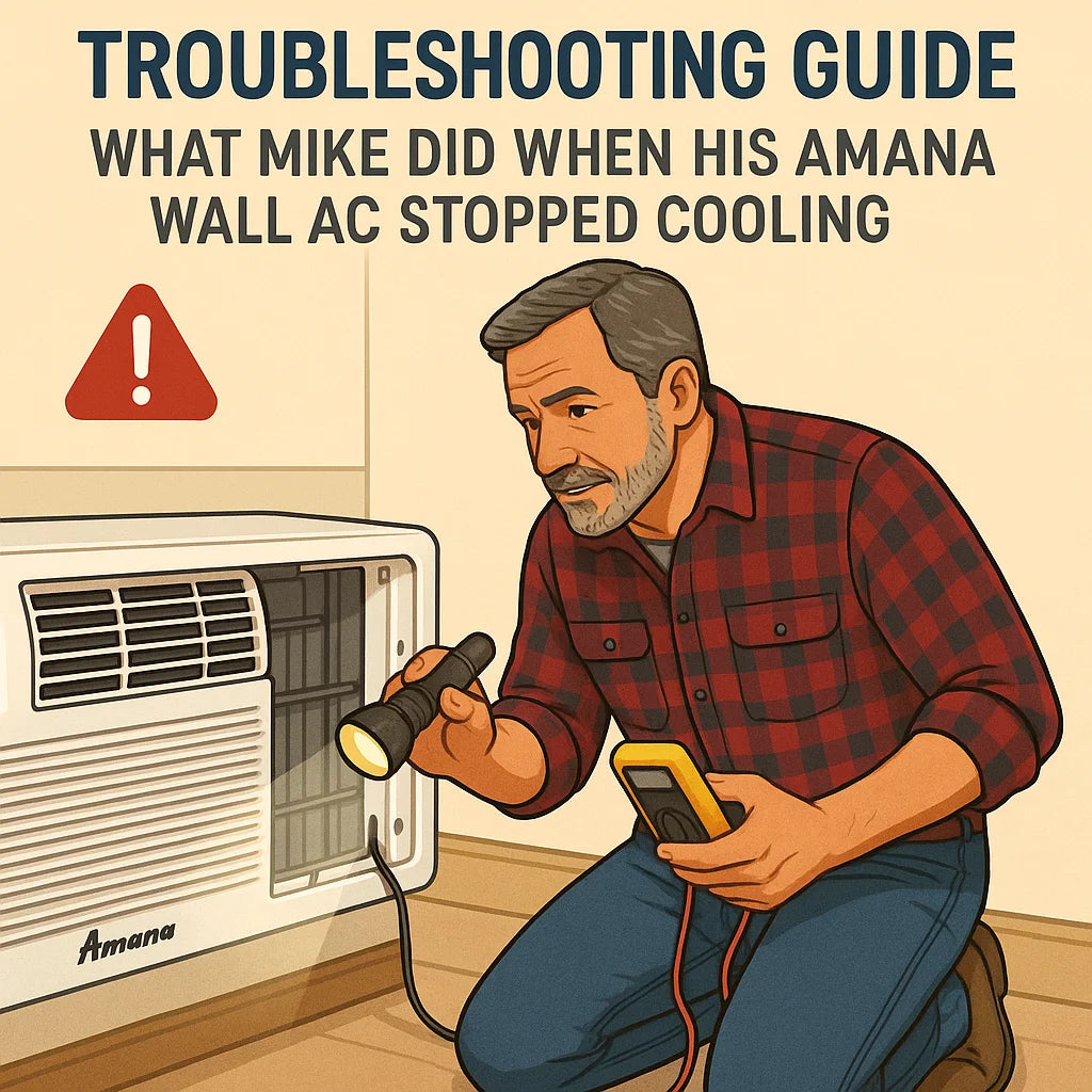 Troubleshooting Guide What Mike Did When His Amana Wall AC Stopped Cooling