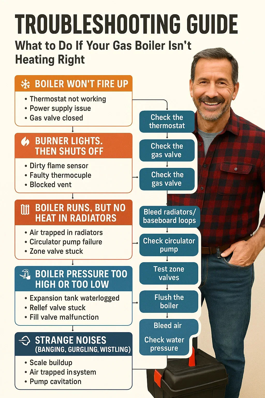 How to Troubleshoot Your Gas Boiler If It Isn't Heating Up Correctly