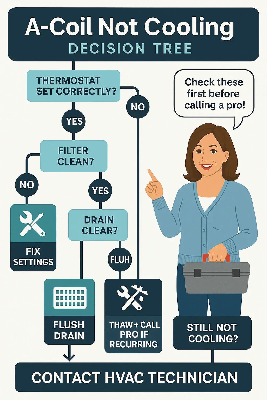 Troubleshooting Guide: What to Do If Your Goodman A-Coil Isn’t Cooling Properly