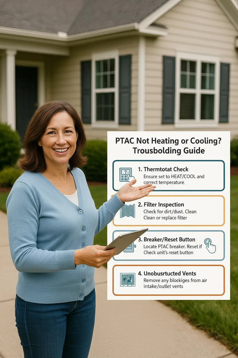 Troubleshooting Guide: What to Do If Your PTAC Isn’t Heating or Cooling