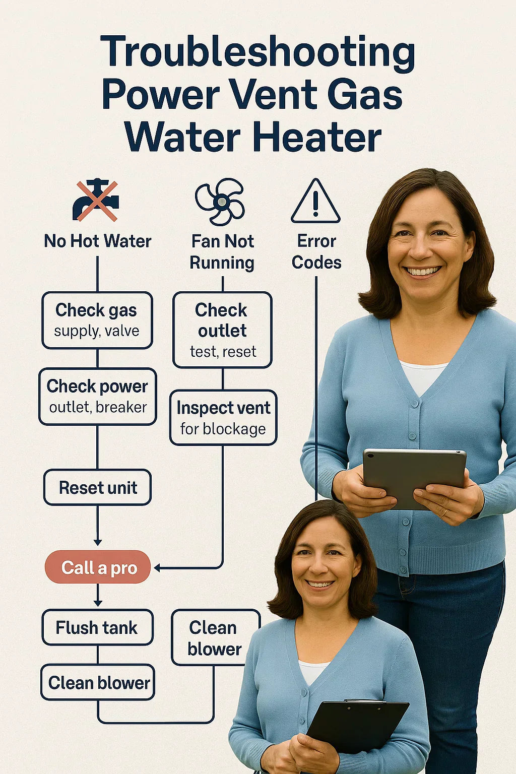 Troubleshooting Guide What to Do If Your Power Vent Gas Water Heater Isn’t Working
