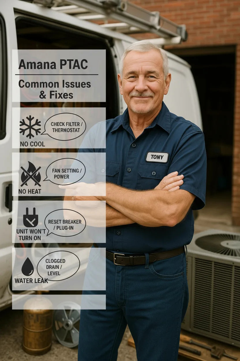 Troubleshooting Your Amana PTAC Unit: Common Issues & Quick Fixes