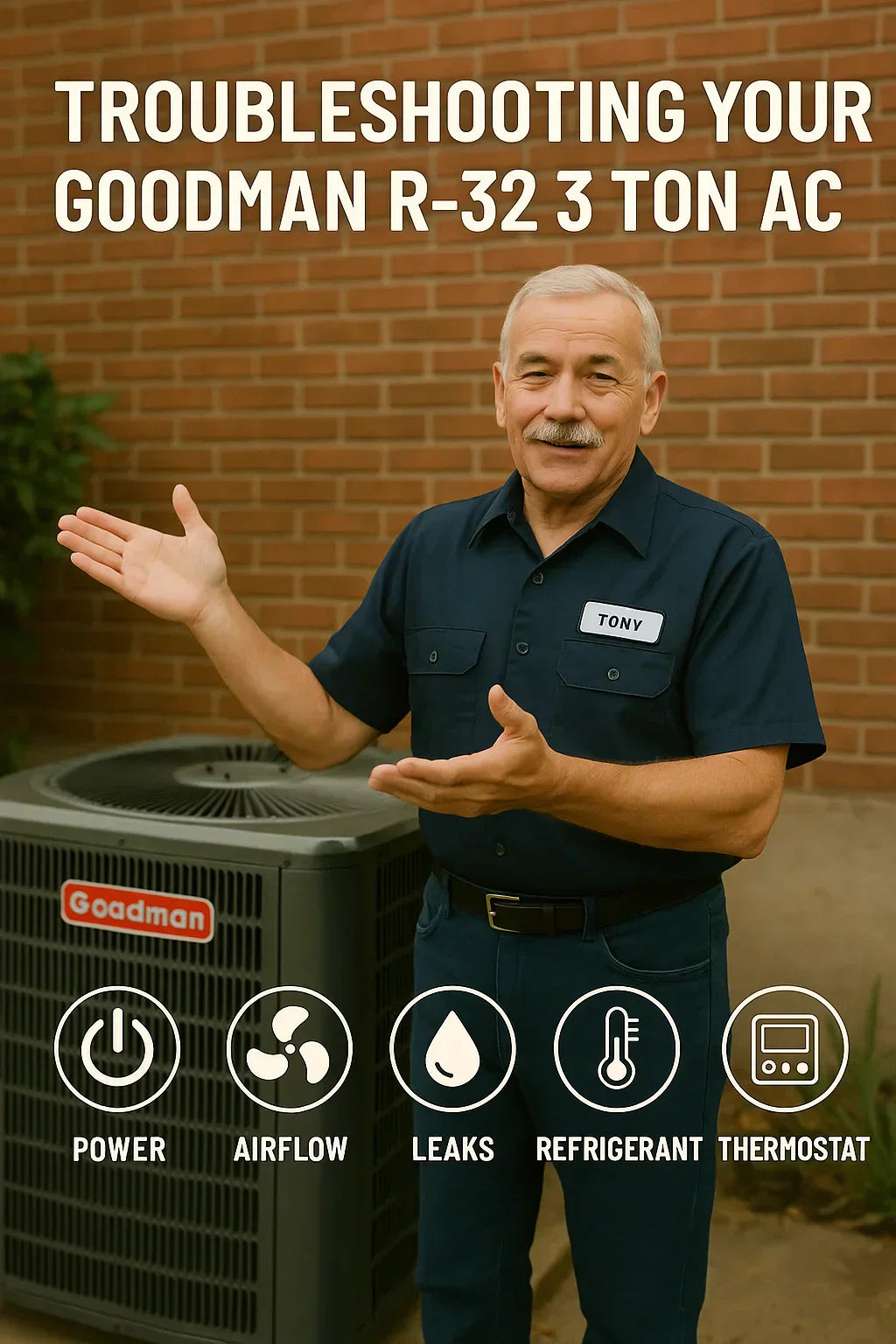 Troubleshooting Your Goodman R-32 3 Ton AC: Common Issues & Fixes