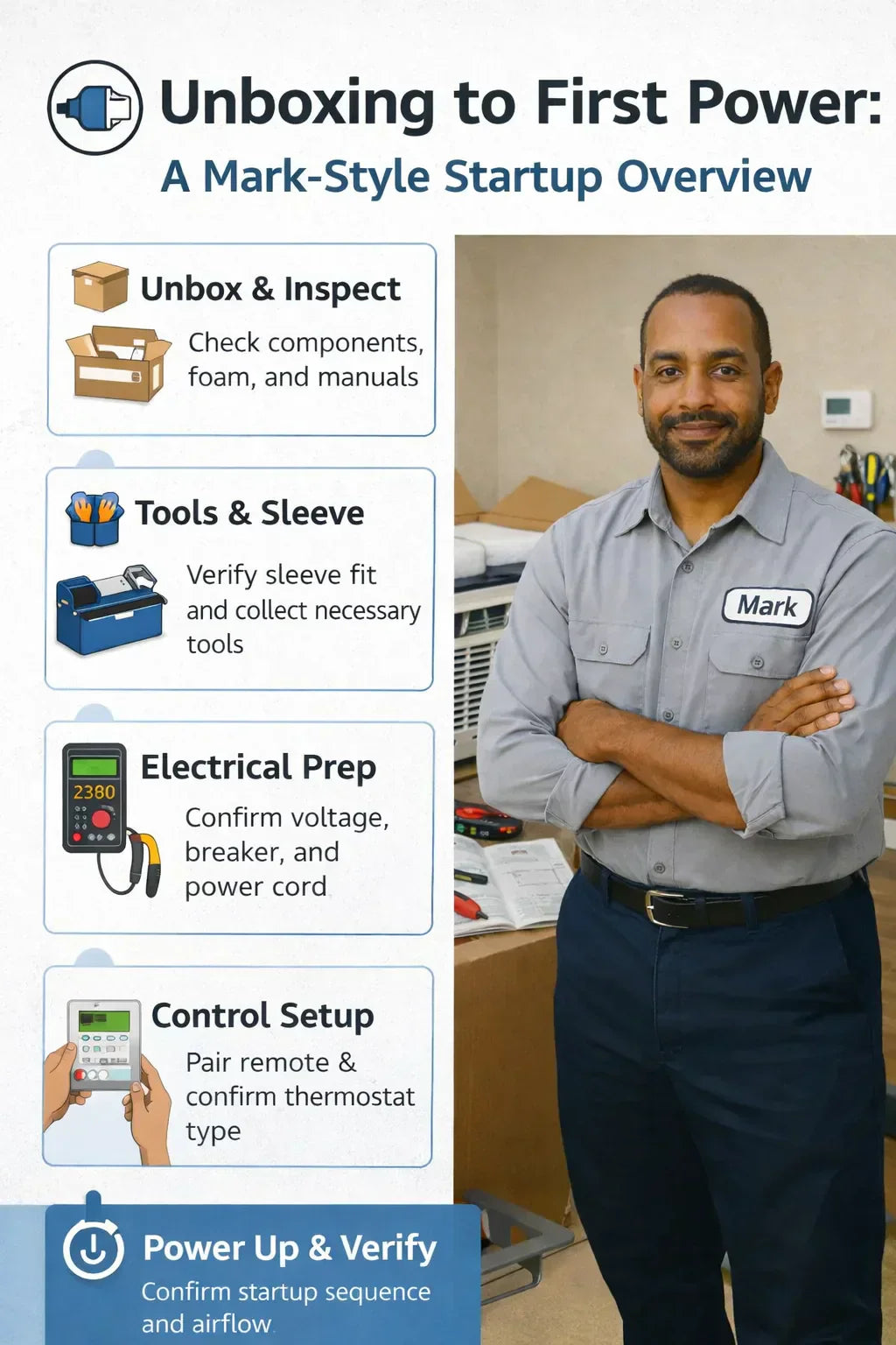 Unboxing to First Power: A Mark-Style Startup Overview