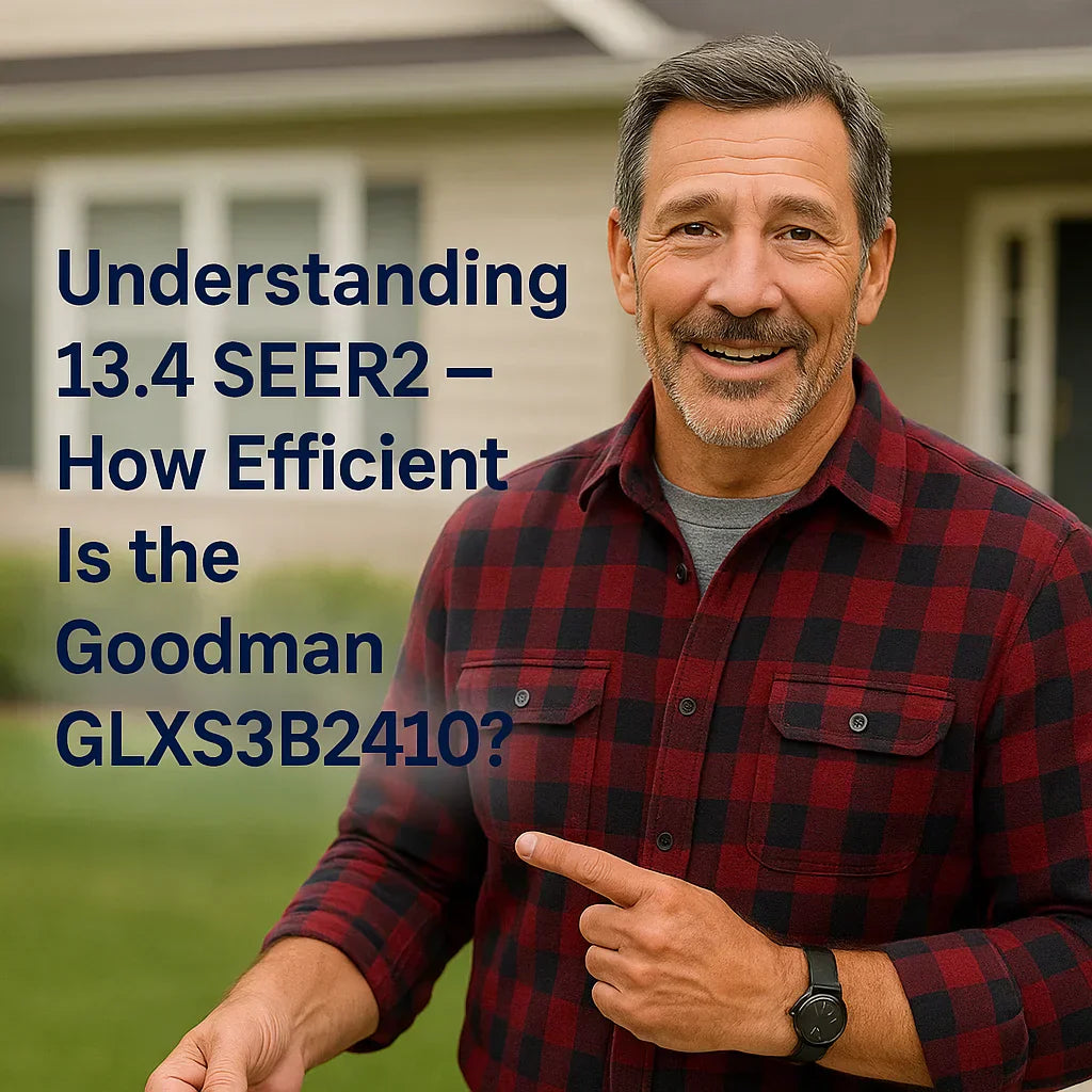 Understanding 13.4 SEER2 — How Efficient Is the Goodman GLXS3B2410?