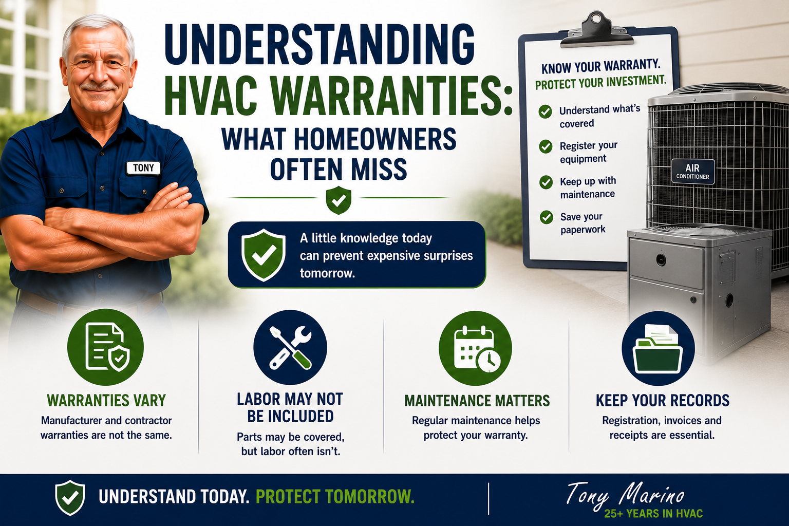Understanding HVAC Warranties: What Homeowners Often Miss