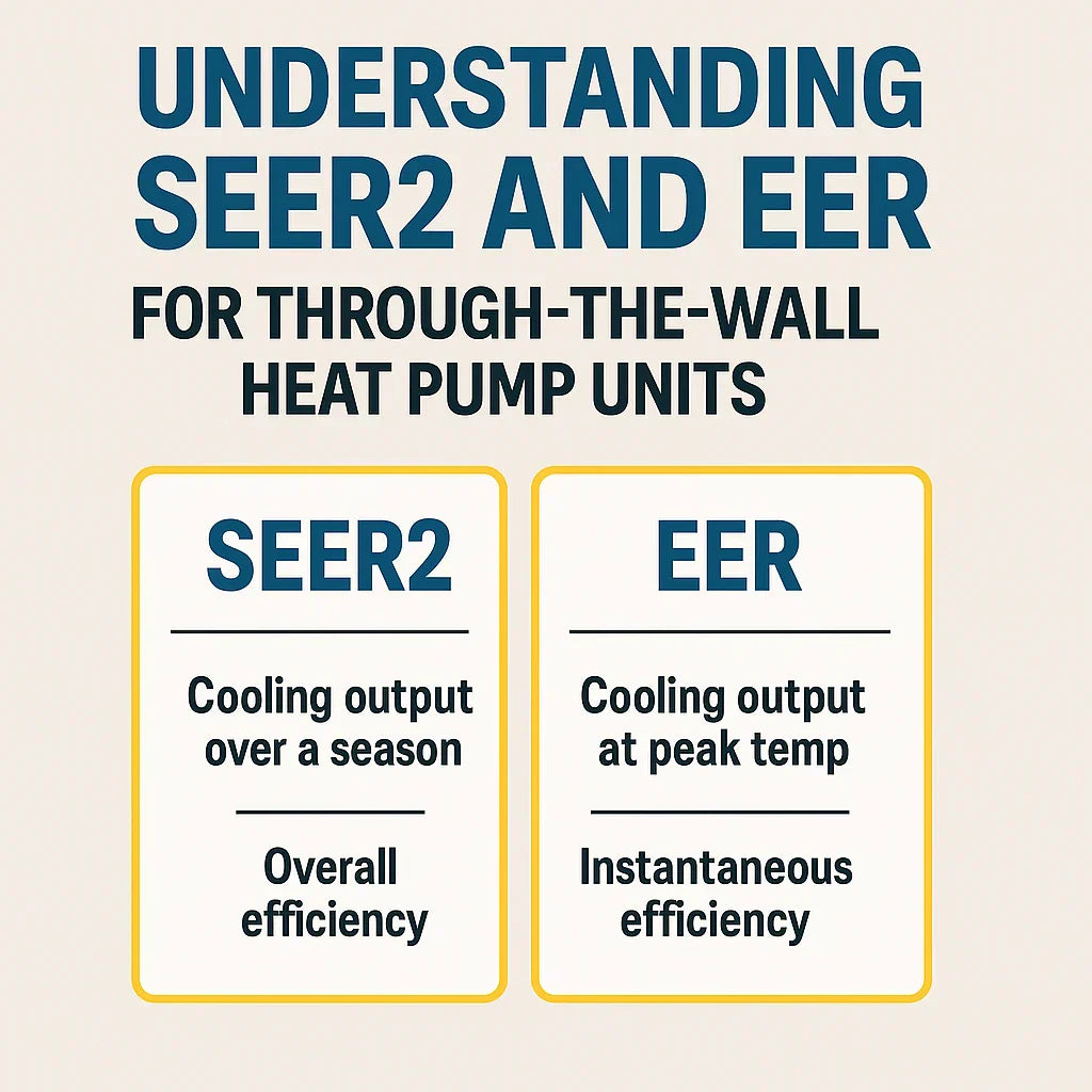 Understanding SEER2 and EER for Through-the-Wall Heat Pump Units