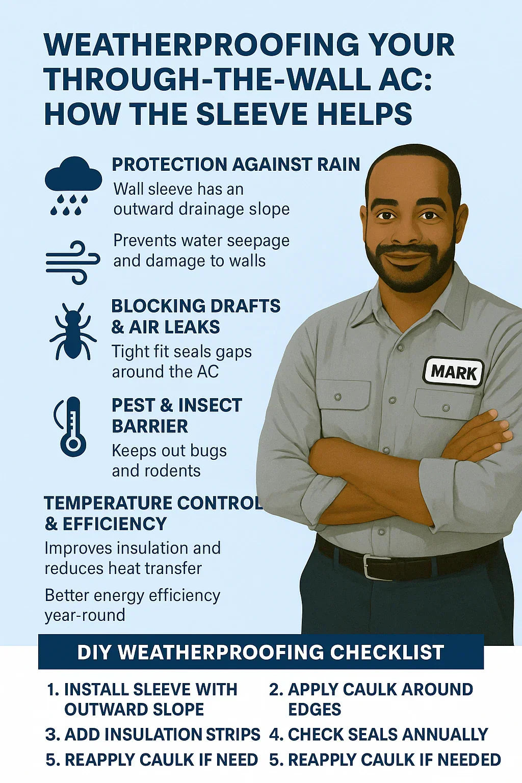 Weatherproofing Your Through-the-Wall AC: How the Sleeve Helps