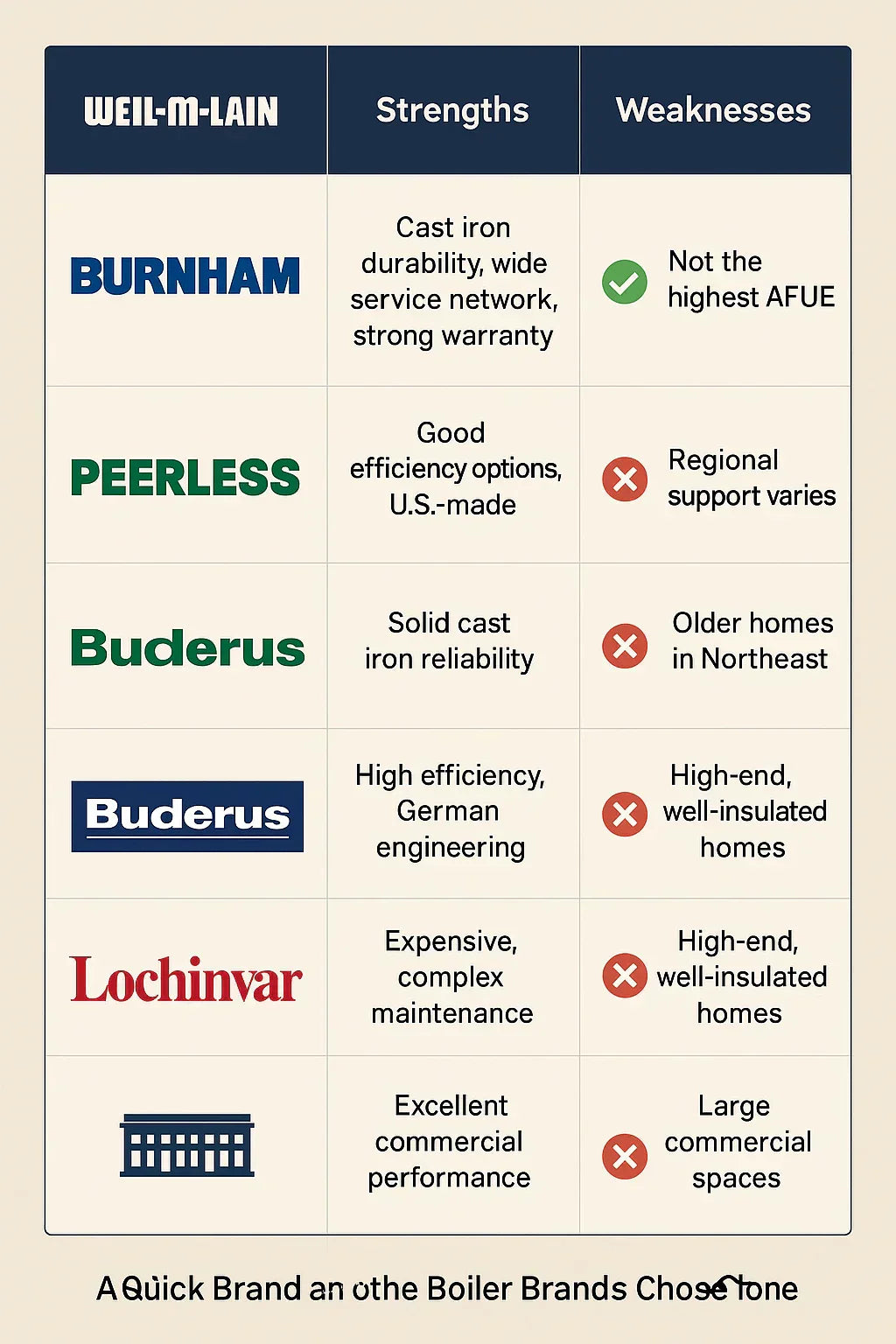 Weil-McLain vs. Other Boiler Brands: Why Tony Chose Weil-McLain