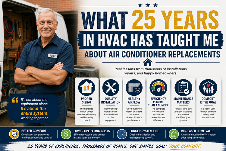 What 25 Years in HVAC Has Taught Me About Air Conditioner Replacements