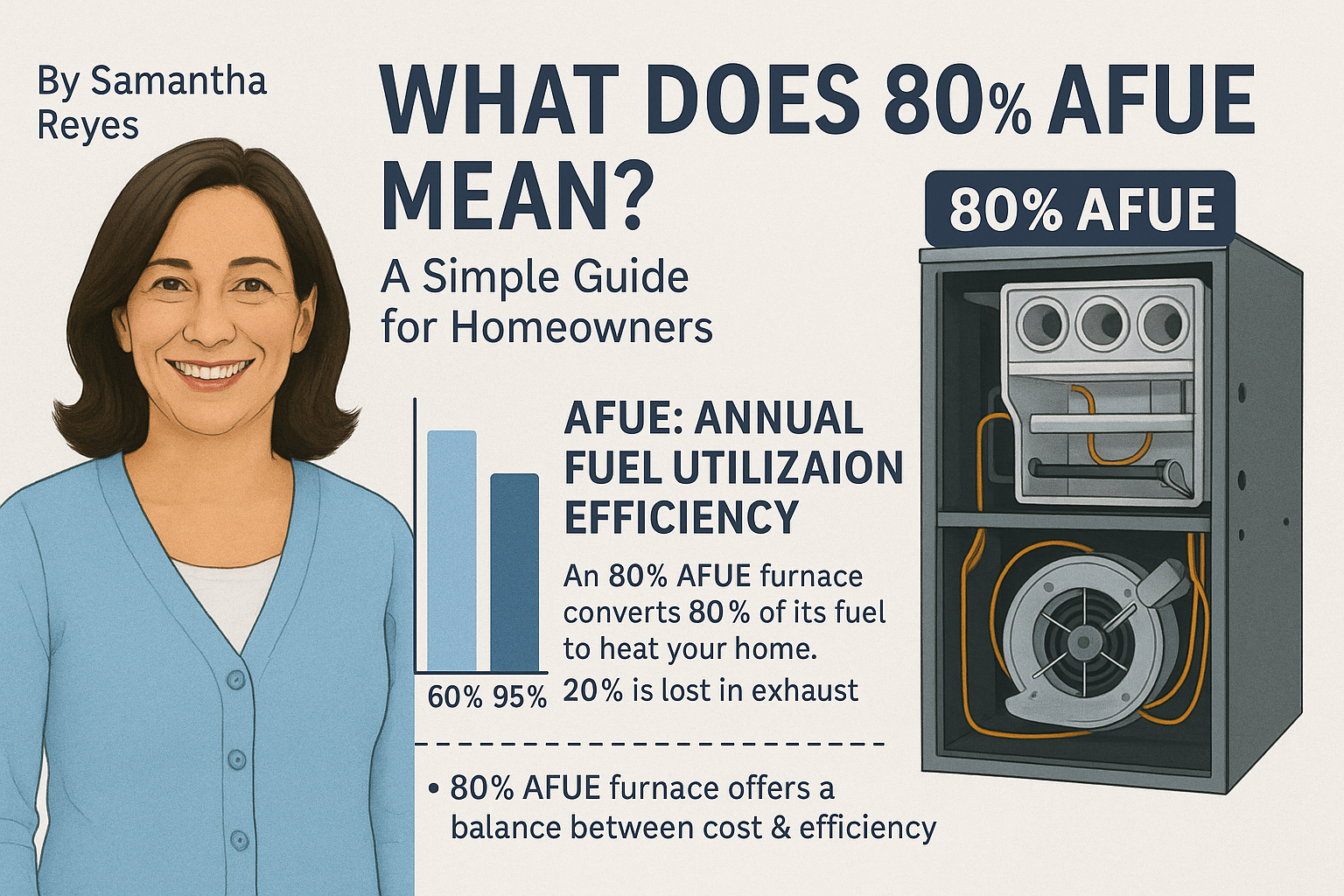 What Does 80% AFUE Mean? A Simple Guide for Homeowners - By Samantha Reyes, Home Comfort Advisor