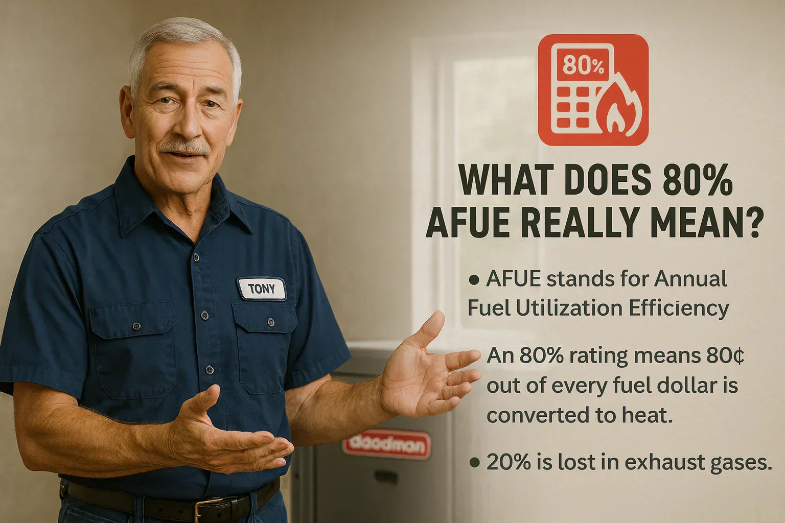 What Does 80% AFUE Really Mean? Understanding Efficiency Ratings for Gas Furnaces