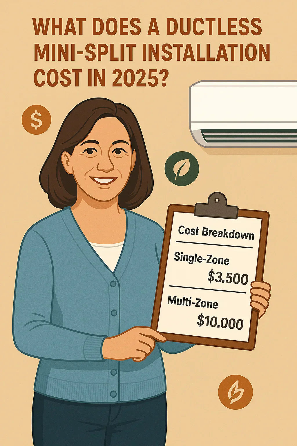 What Does a Ductless Mini-Split Installation Cost in 2025? Real-World Estimates & Budgeting