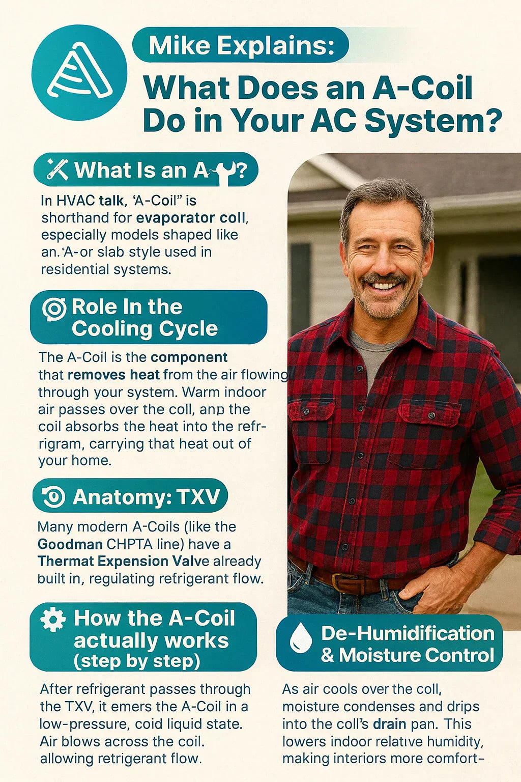 What Does an A-Coil Do in Your AC System? Mike Explains