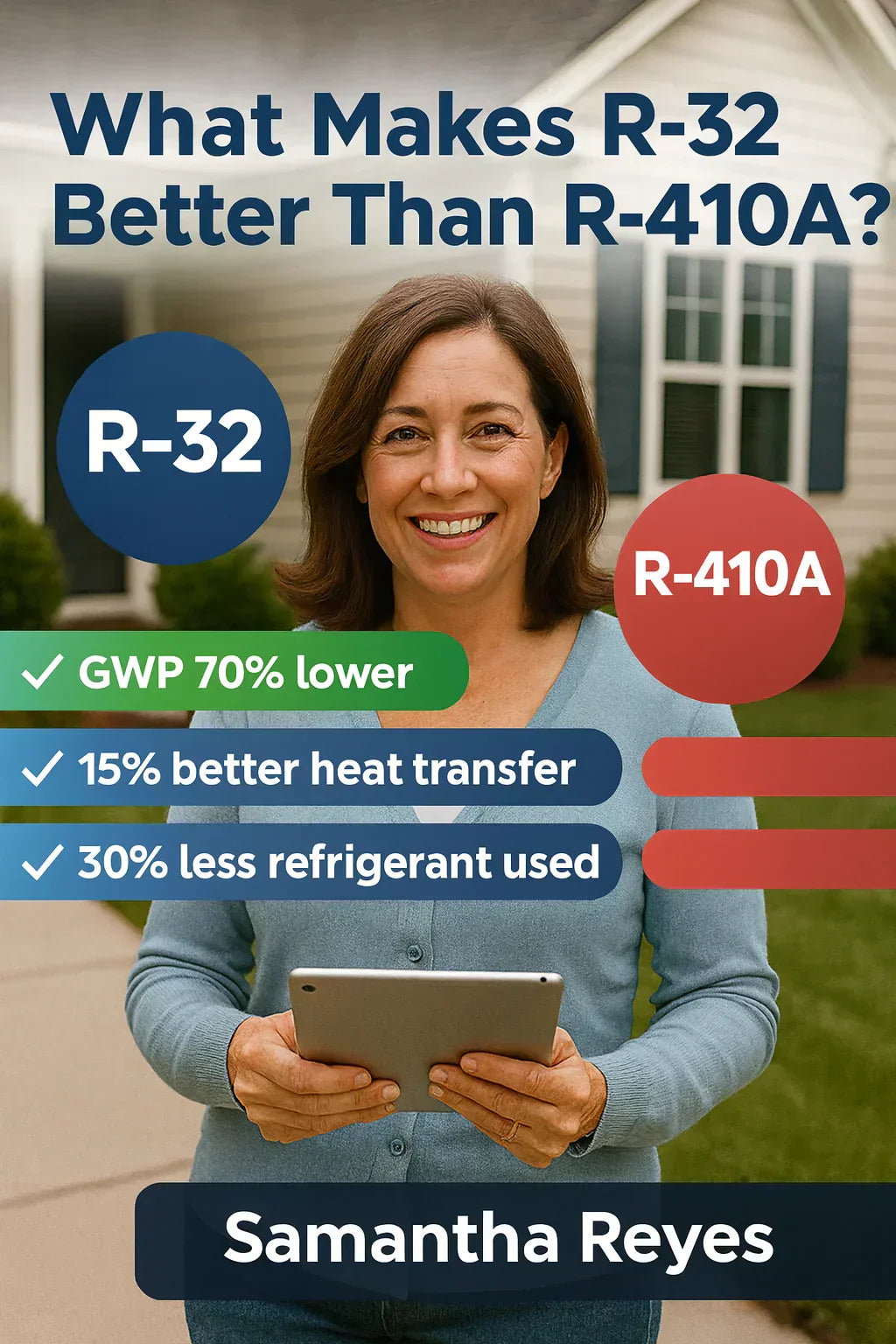 What Makes R-32 Better Than R-410A? Real Efficiency Gains with the 5-Ton Goodman System