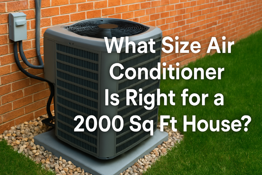 What Size Air Conditioner For 2000 Square Feet