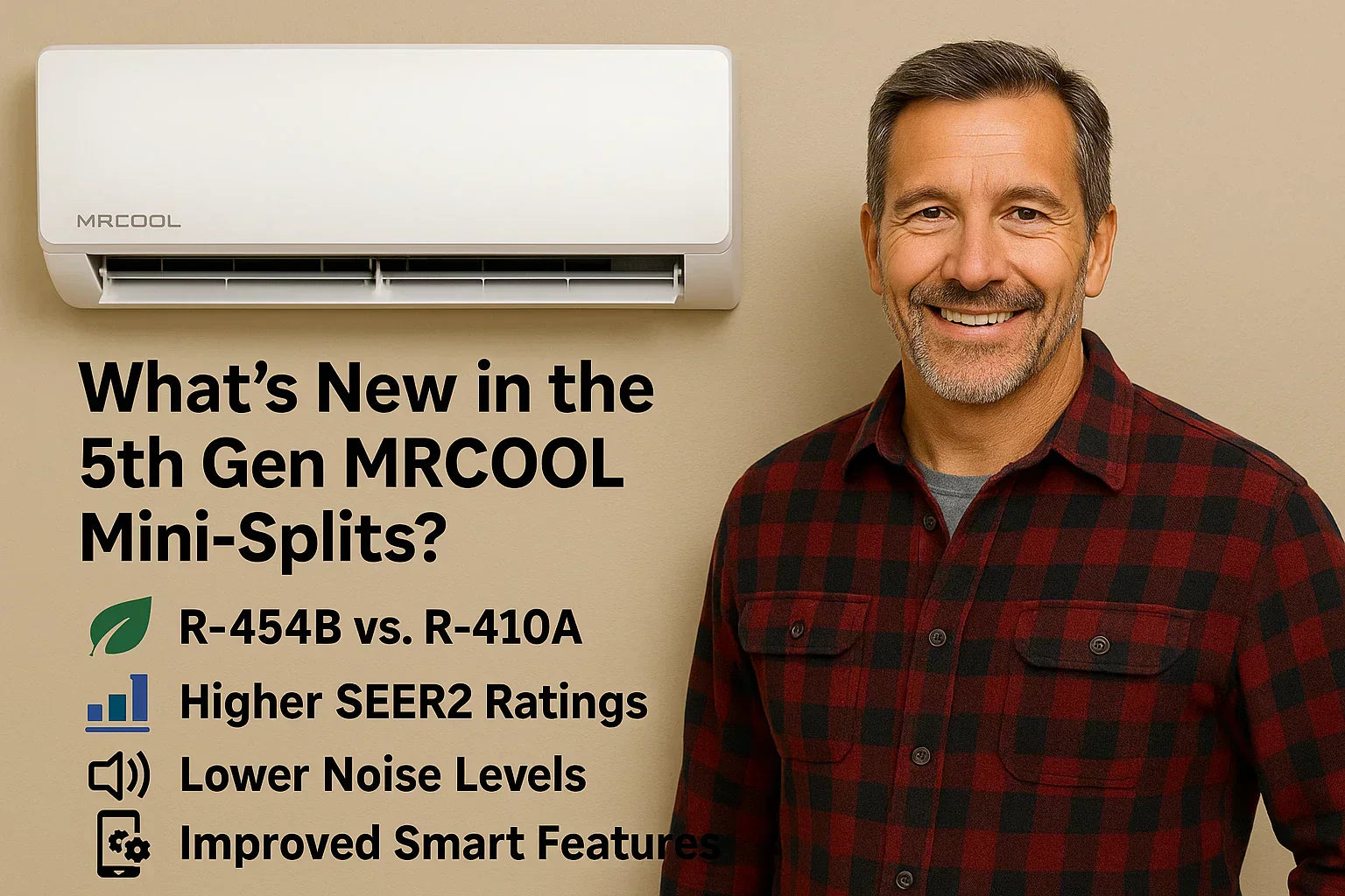 What’s New in the 5th Gen MRCOOL Mini‑Splits Upgrades vs. 4th Gen