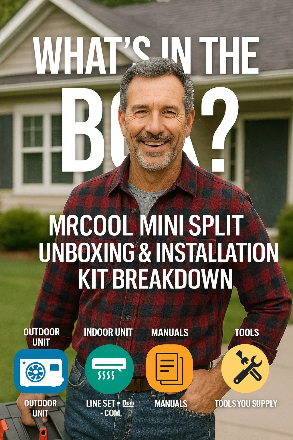 What’s in the Box MRCOOL Mini Split Unboxing & Installation Kit Breakdown