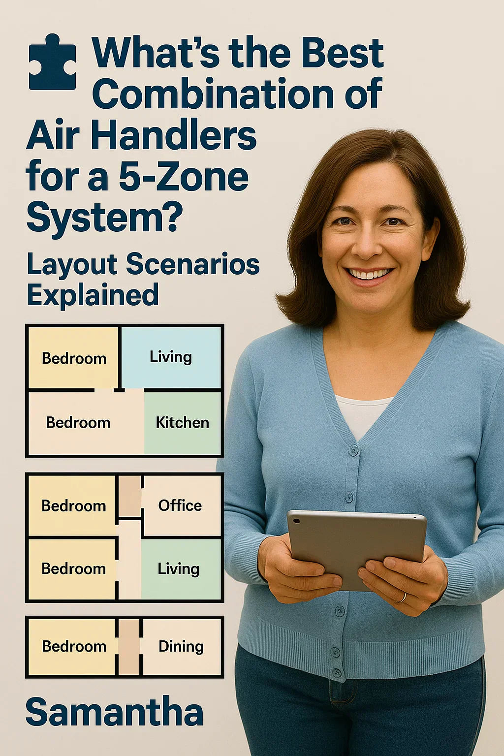 What’s the Best Combination of Air Handlers for a 5-Zone System Layout Scenarios Explained