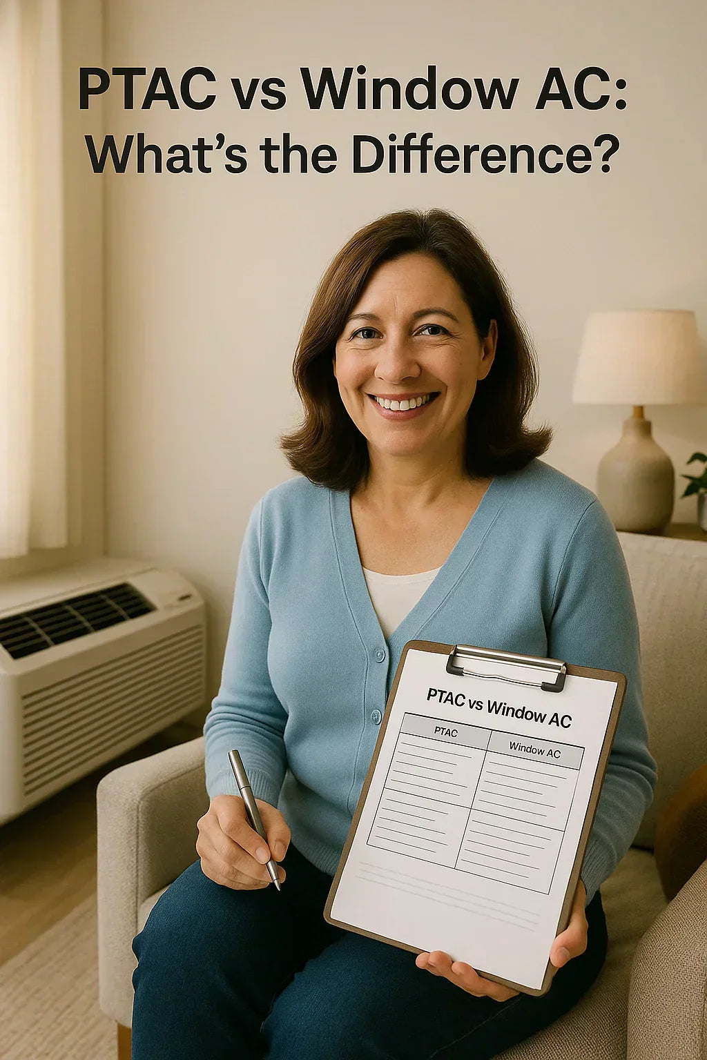 What’s the Difference Between PTAC and Window Air Conditioners?