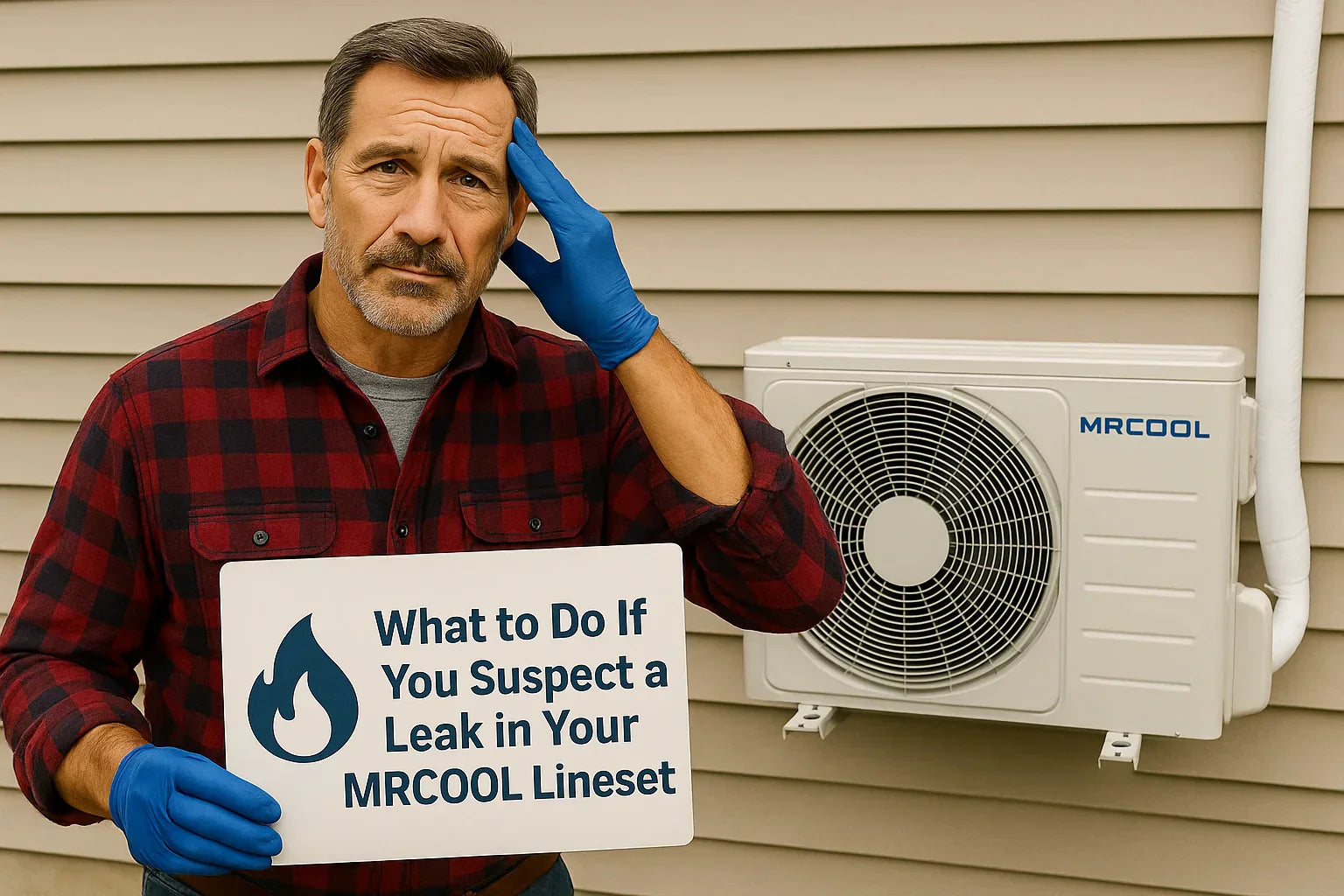 What to Do If You Suspect a Leak in Your MRCOOL Lineset