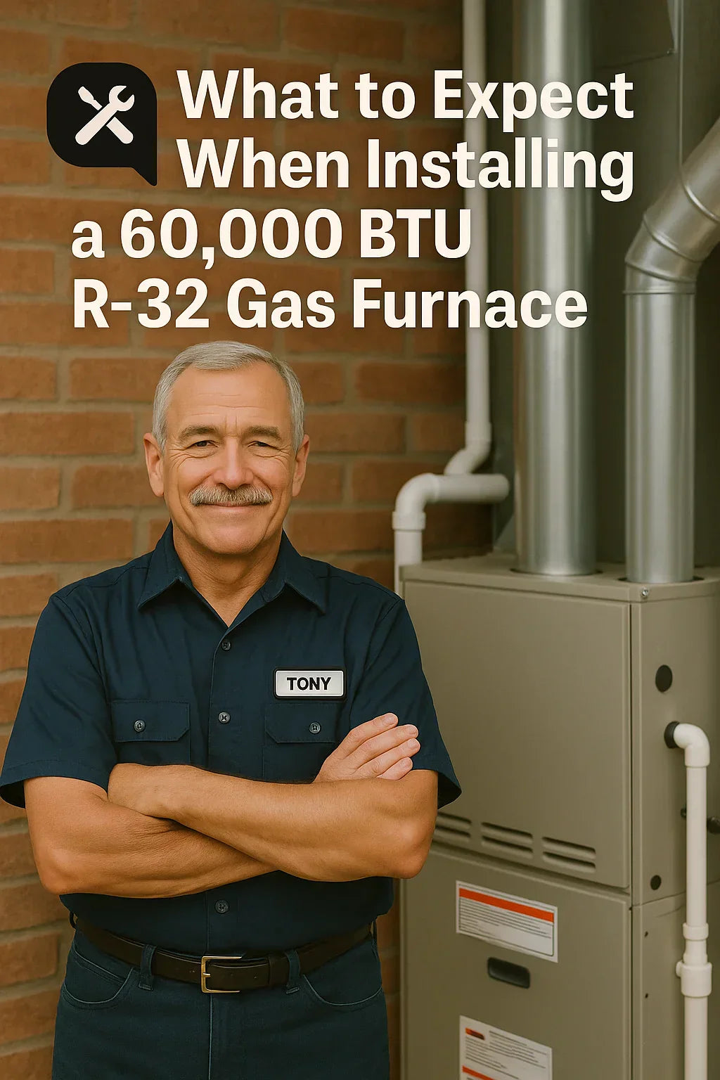 What to Expect When Installing a 60,000 BTU R-32 Gas Furnace