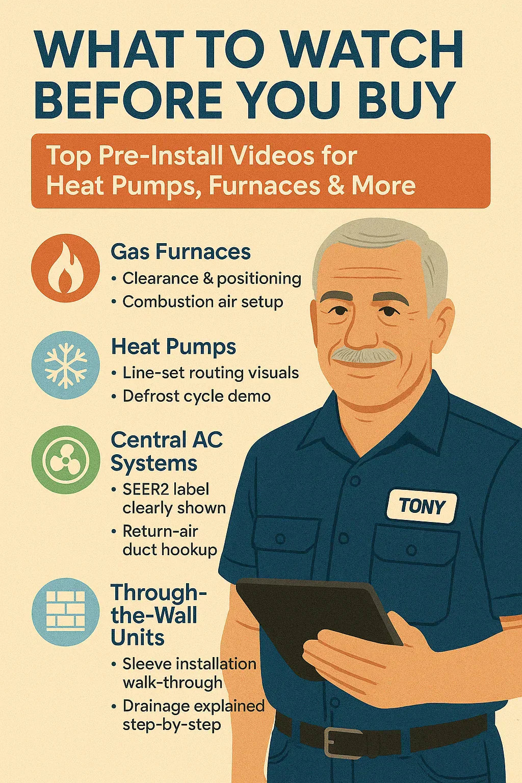 What to Watch Before You Buy: Top Pre-Install Videos for Heat Pumps, Furnaces & More