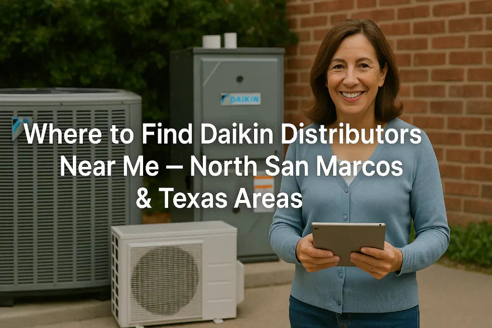 Where to Find Daikin Distributors Near Me — North San Marcos & Texas Areas