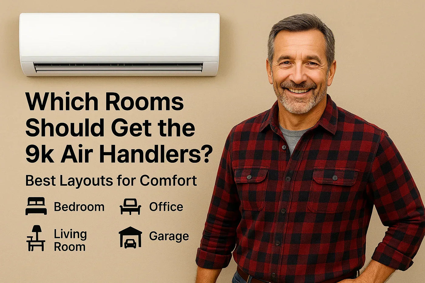 Which Rooms Should Get the 9k Air Handlers? Best Layouts for Comfort