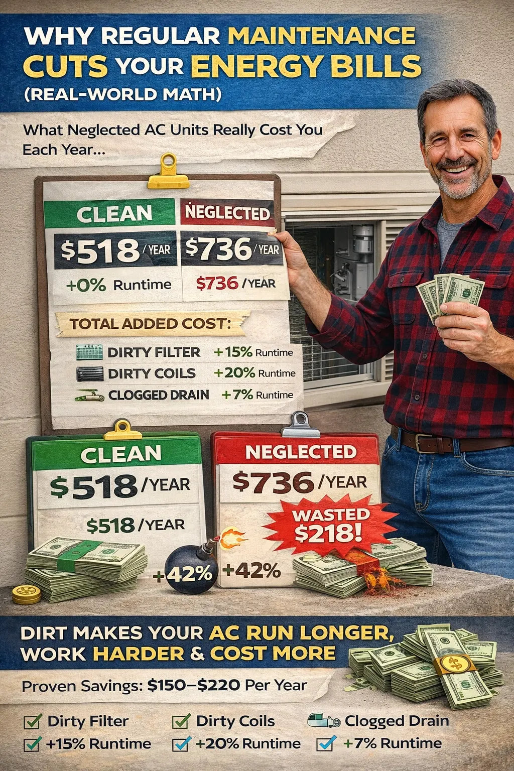 Why Regular Maintenance Cuts Your Energy Bills (Real-World Math)