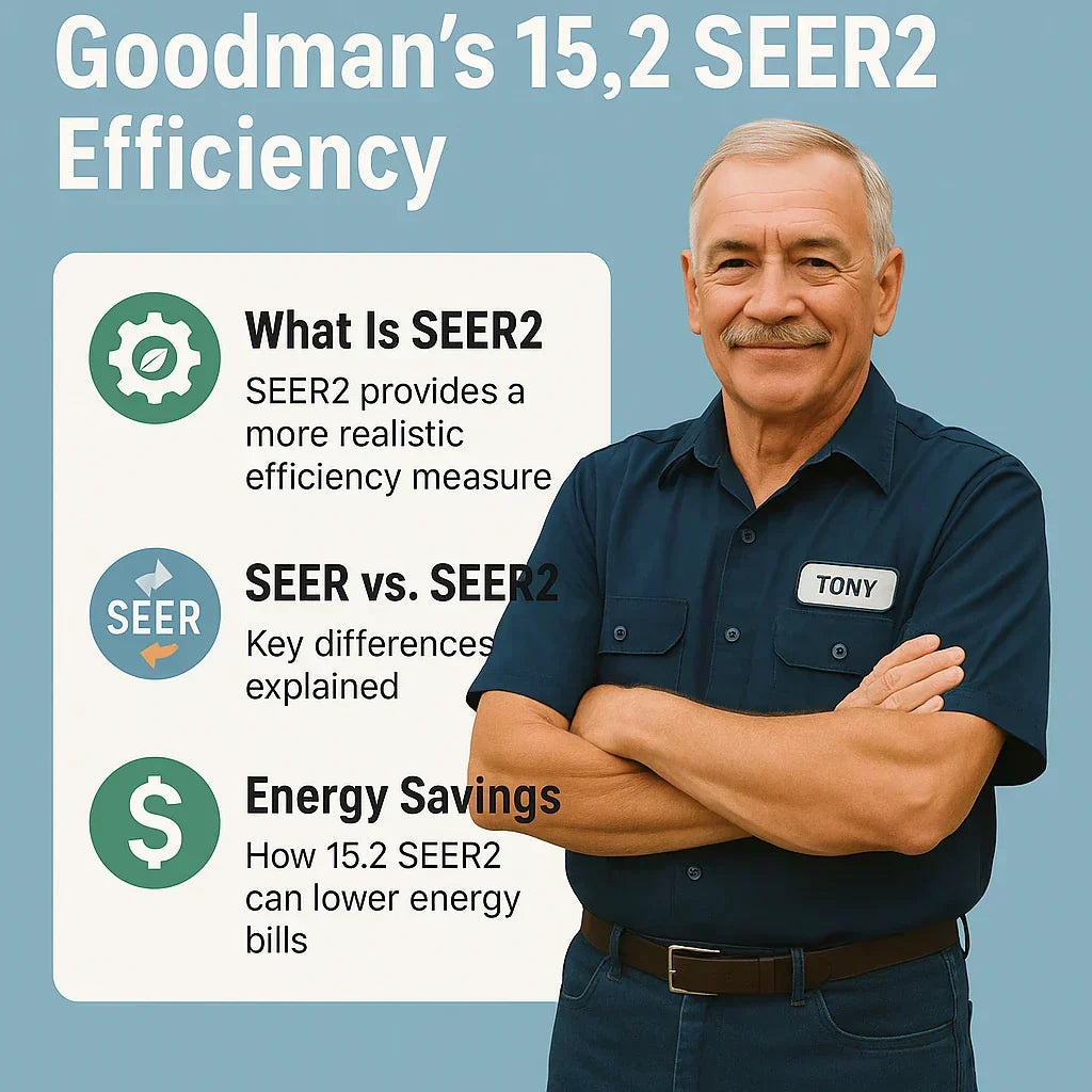 Why SEER2 Ratings Matter: Understanding Goodman’s 15.2 SEER2 Efficiency