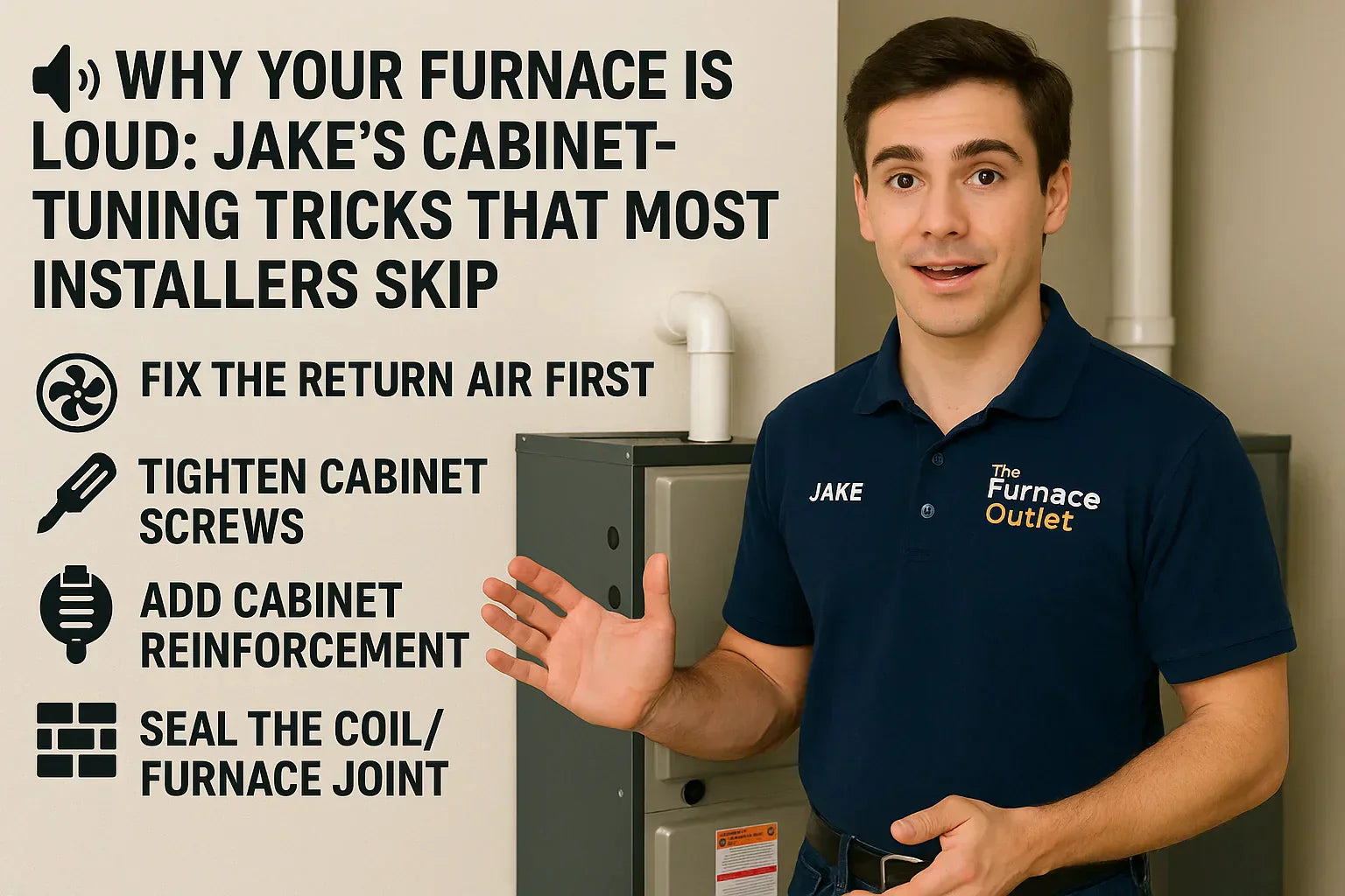 Why Your Furnace Is Loud: Jake’s Cabinet-Tuning Tricks That Most Installers Skip