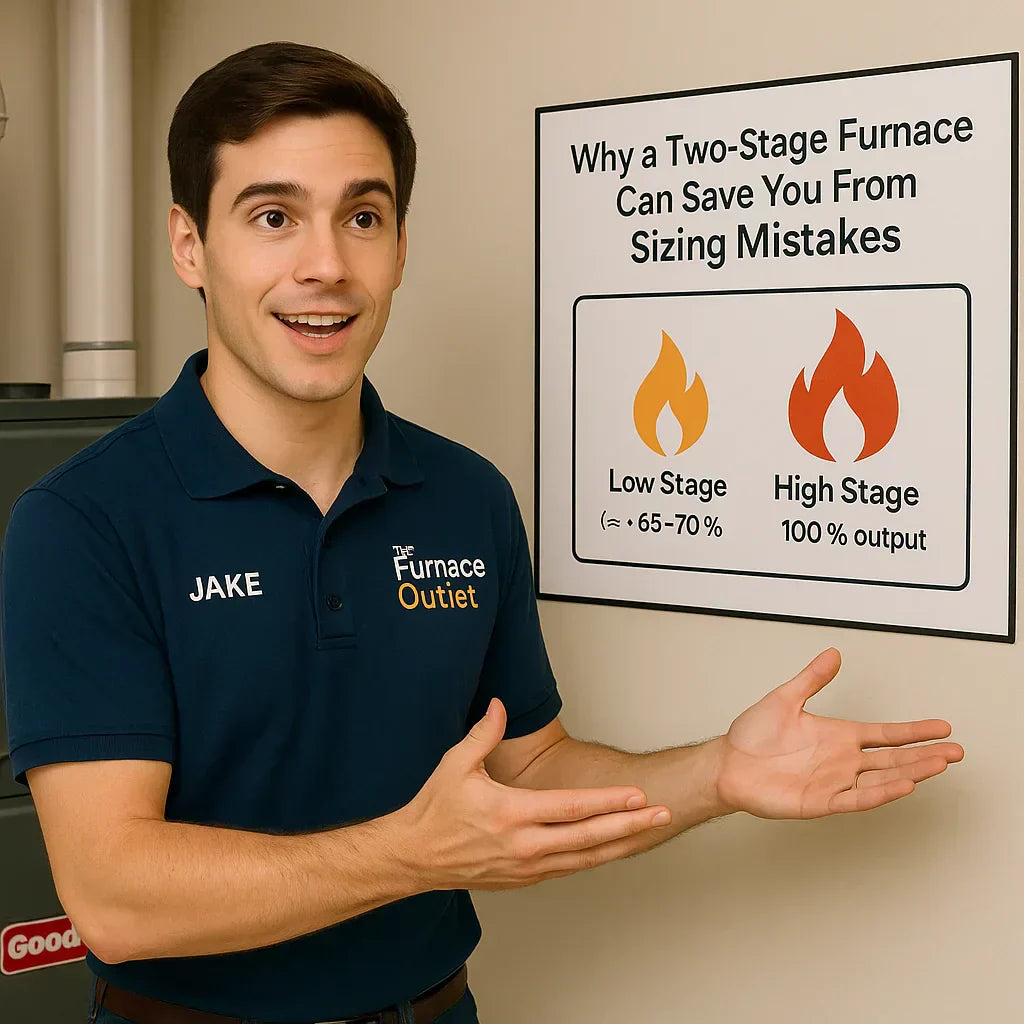Why a Two-Stage Furnace Can Save You From Sizing Mistakes