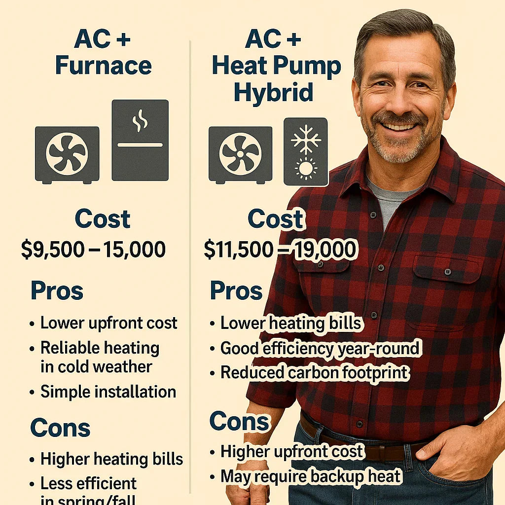 Will a 3-Ton Light Commercial AC Work in Northern Climates Heating & Cooling Considerations