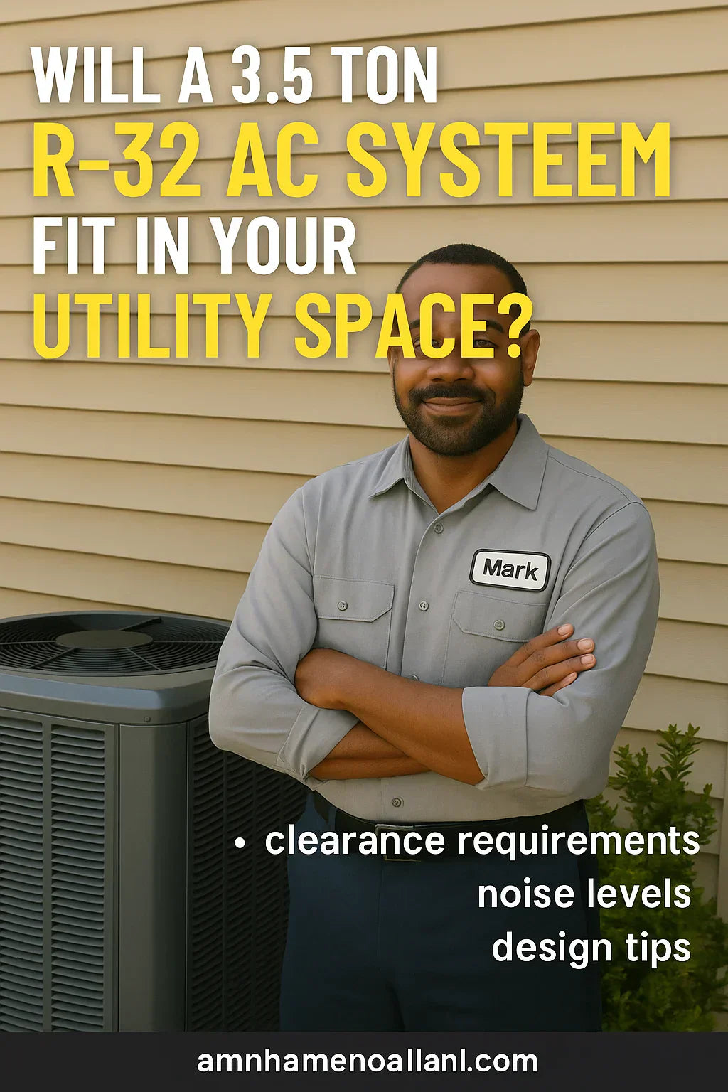 Will a 3.5 Ton R-32 AC System Fit in Your Utility Space Clearance, Noise & Design Considerations