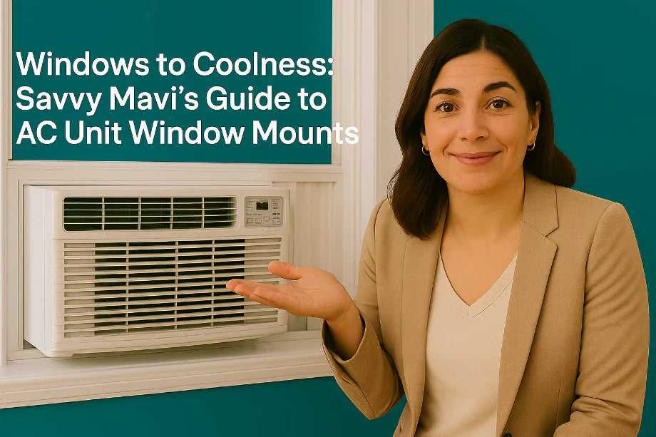 Windows to Coolness: Savvy Mavi’s Guide to AC Unit Window Mounts