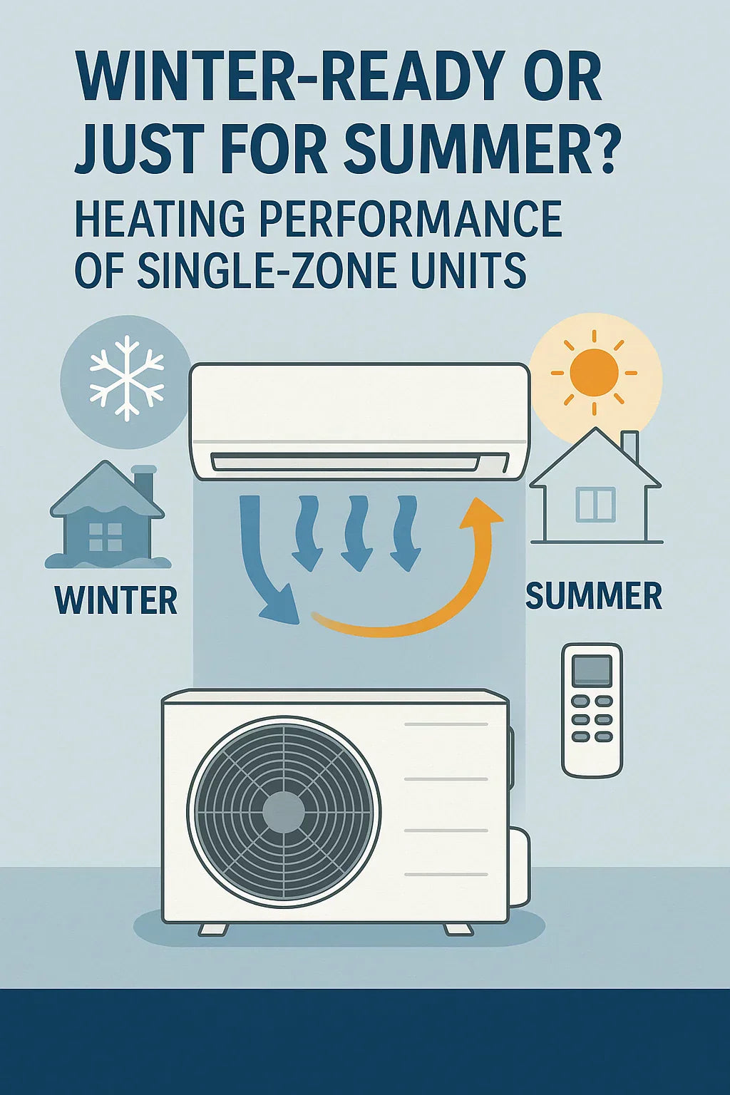 Winter-Ready or Just for Summer? Heating Performance of Single-Zone Units