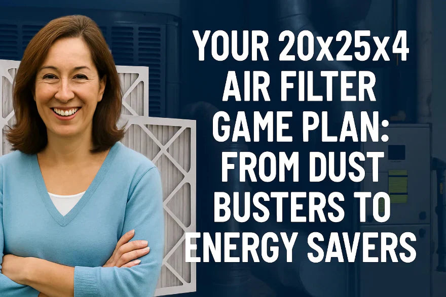 Your 20x25x4 Air Filter Game Plan: From Dust Busters to Energy Savers