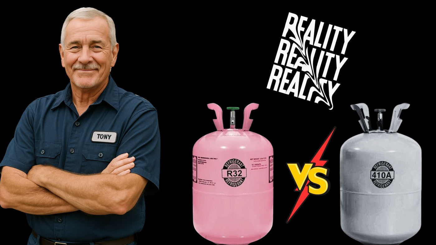 R-32 vs. R-410A: Real-World Performance, Efficiency, and Maintenance from a Tech Who’s Seen It All