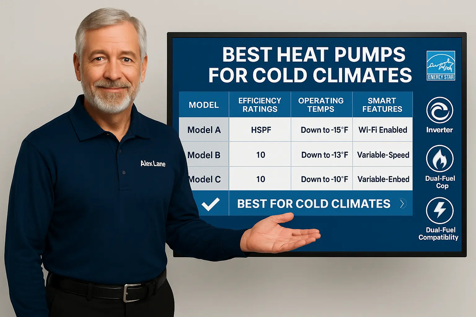 Best Heat Pumps for Cold Climates in 2025