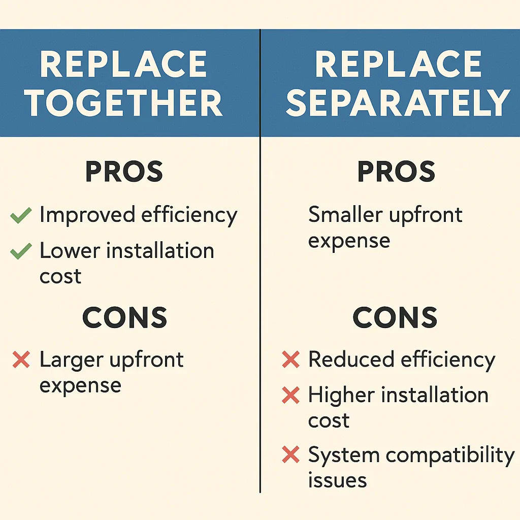 Do You Need to Replace Both AC and Furnace Together?